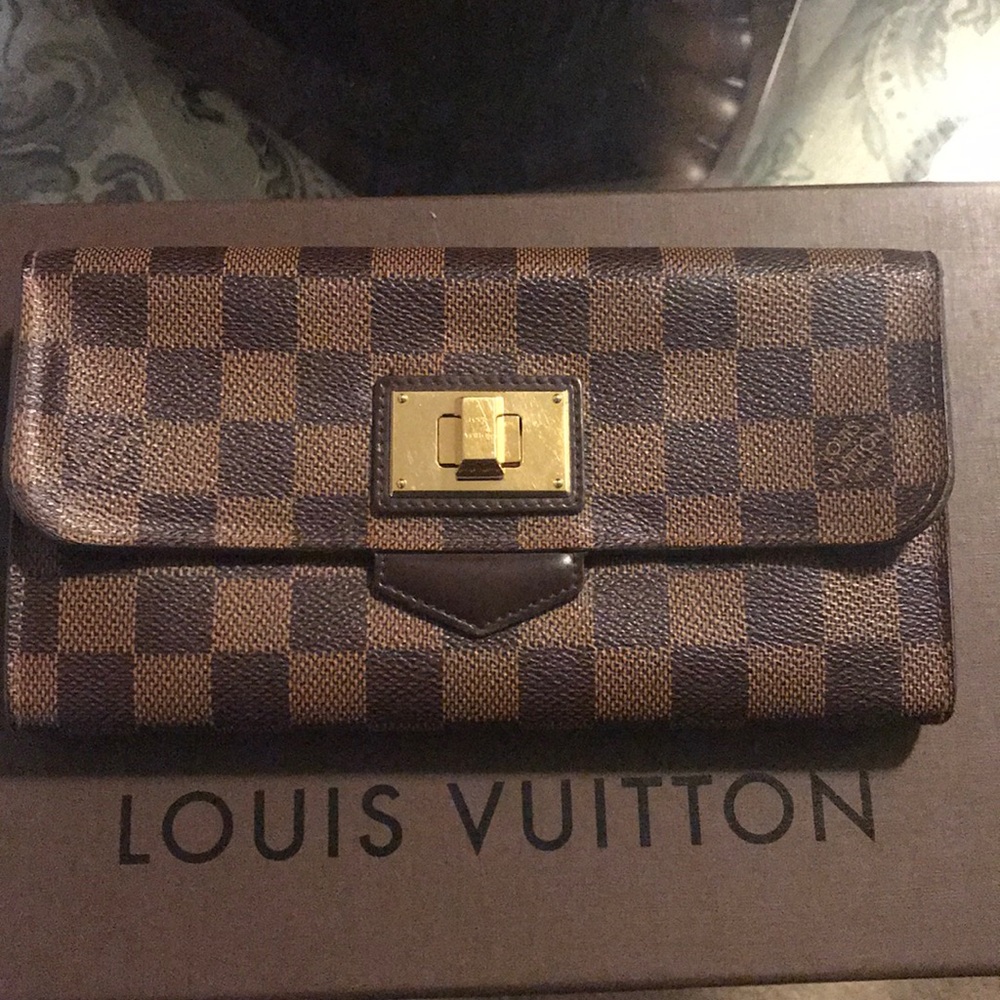 Roseberry Damier Ebene wallet